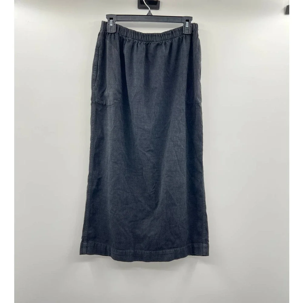 CP Shades Lagenlook Midi Pocket Skirt Large - Picture 1 of 4